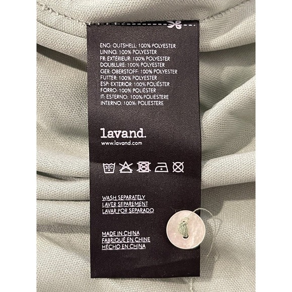 Anthropologie Lavand Women’s Minted Meadows Sheer Pleated Flare Dress Lined M 8 - Picture 5 of 7